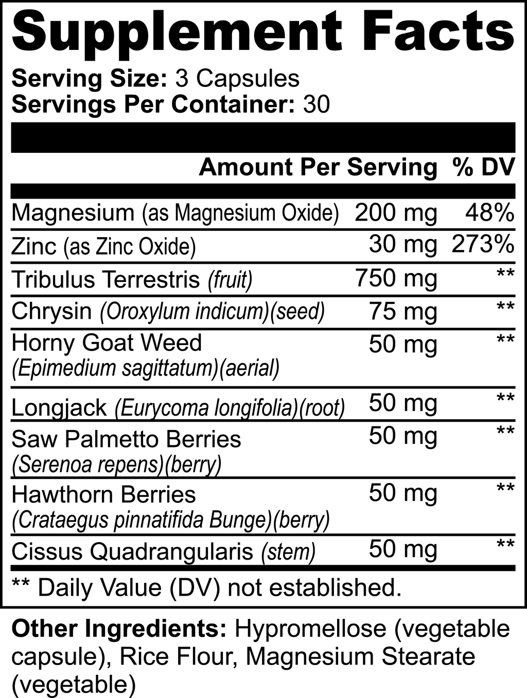 ALPHA ENERGY TESTOSTERONE BOOSTER